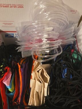 A Box Of Assorted Bags